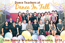 Photos of Dance In Fall Line Dance Workshop, Oct 18, 2014